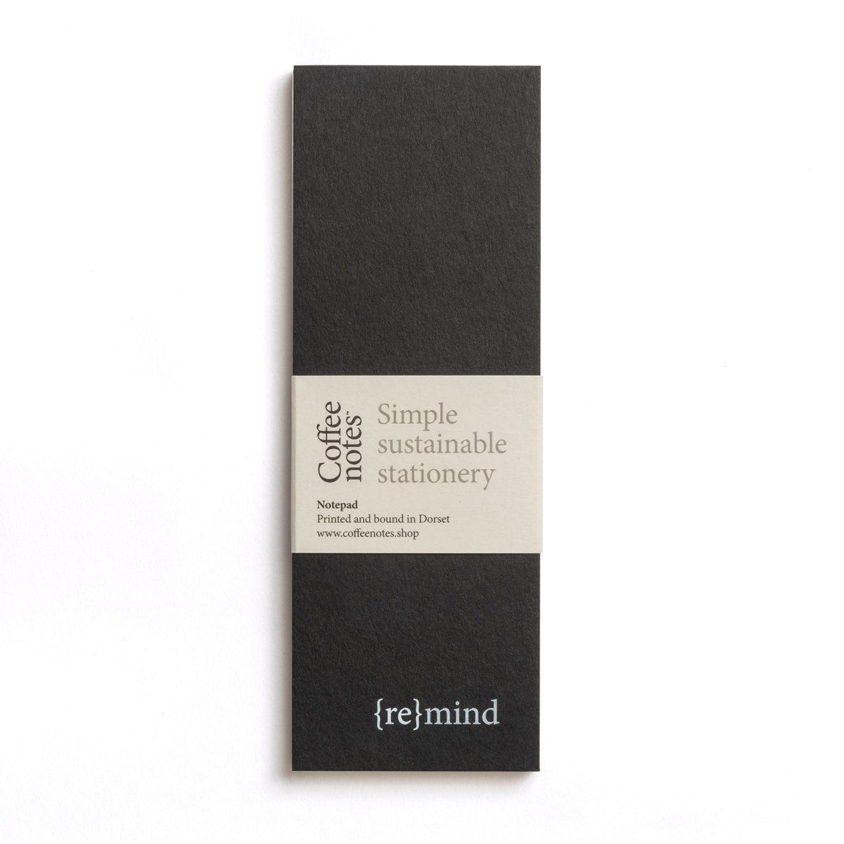Coffeenotes Tall Sustainable Recycled List Pad By Penny Black
