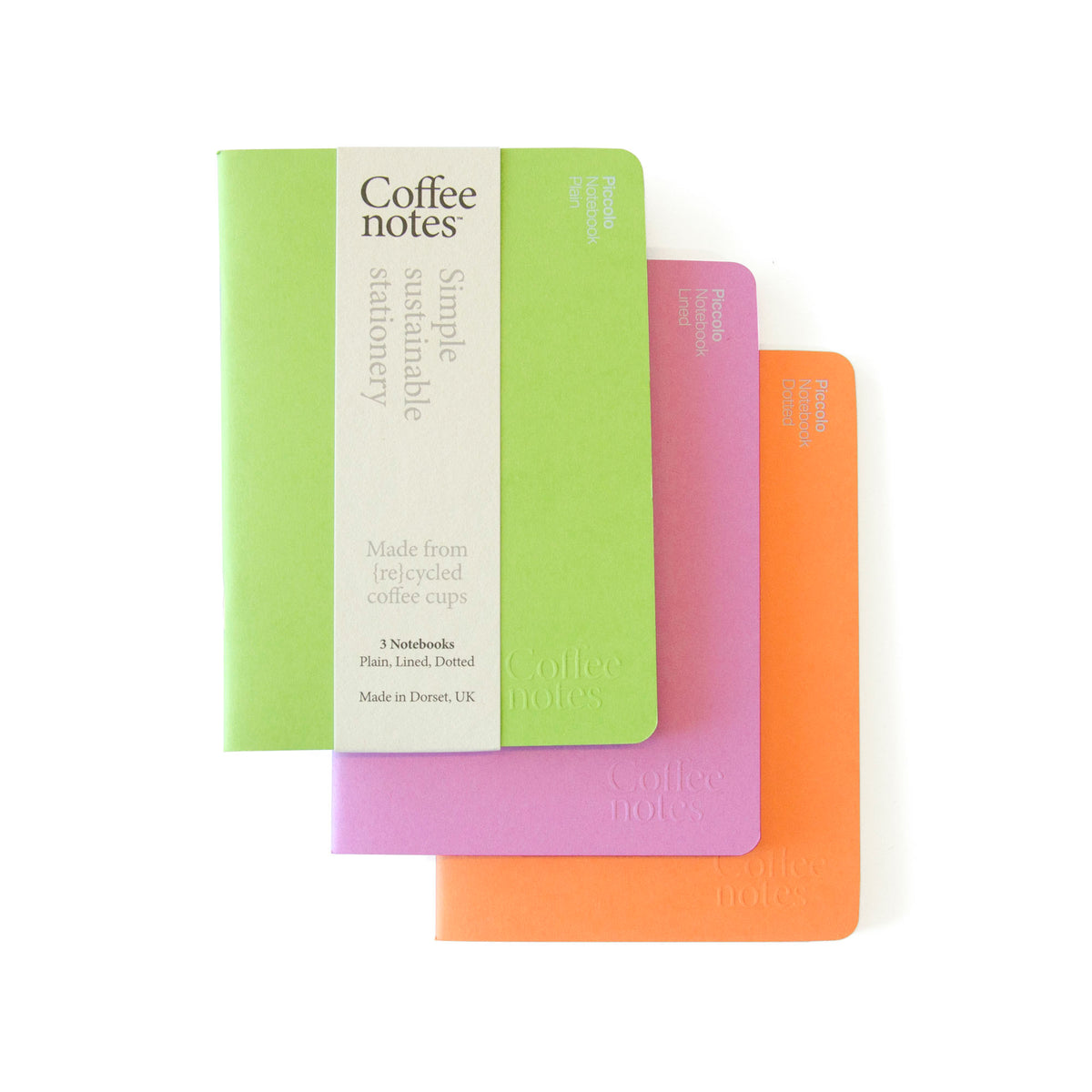 Coffeenotes Piccolo A6 Sustainable Recycled Notebook
