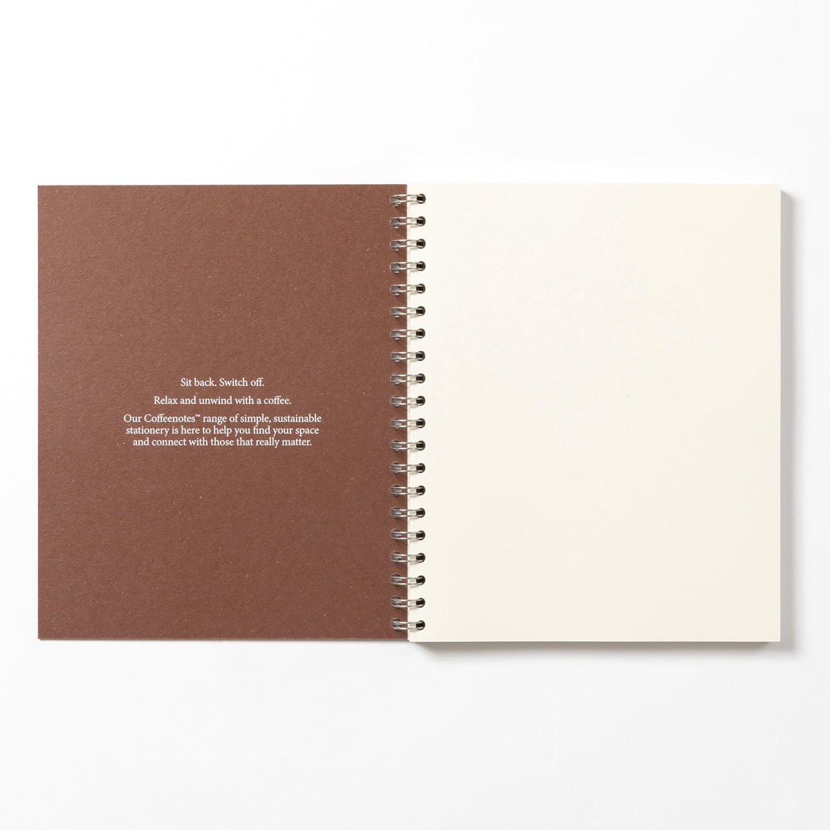 Coffeenotes Sustainable Recycled Grande A4 Wirebound Notebook