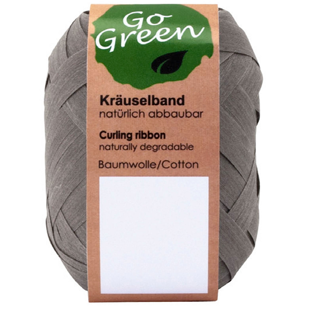 Go Green Nature Cotton Ribbon Egg 12m
