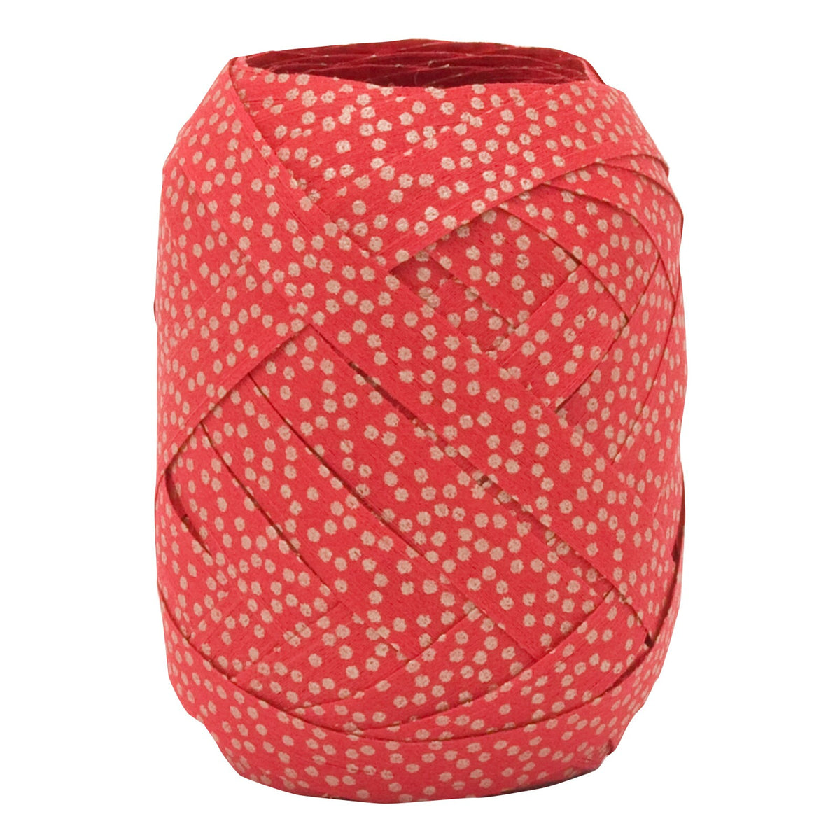 Go Green Glimmer Dots Cotton Christmas Ribbon Egg
