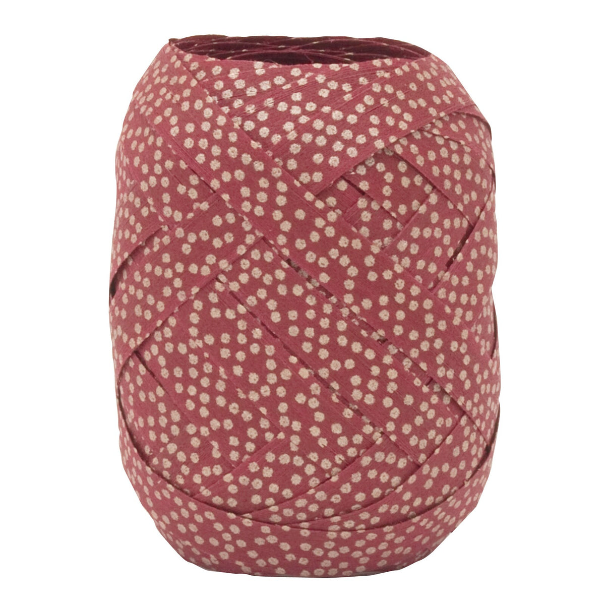 Go Green Glimmer Dots Cotton Christmas Ribbon Egg