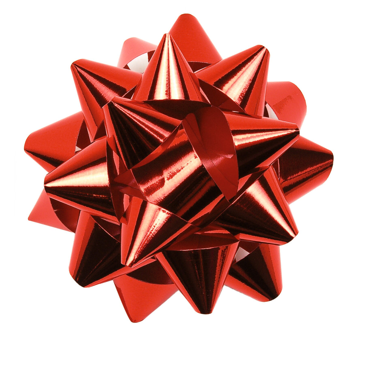 Gift Bow 60mm in metallic red by penny black