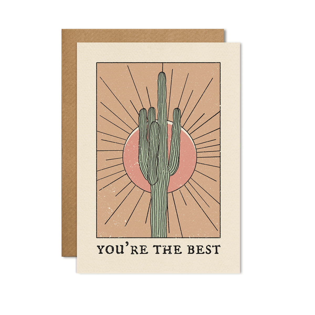 You&#39;re The Best Desert Sun Card