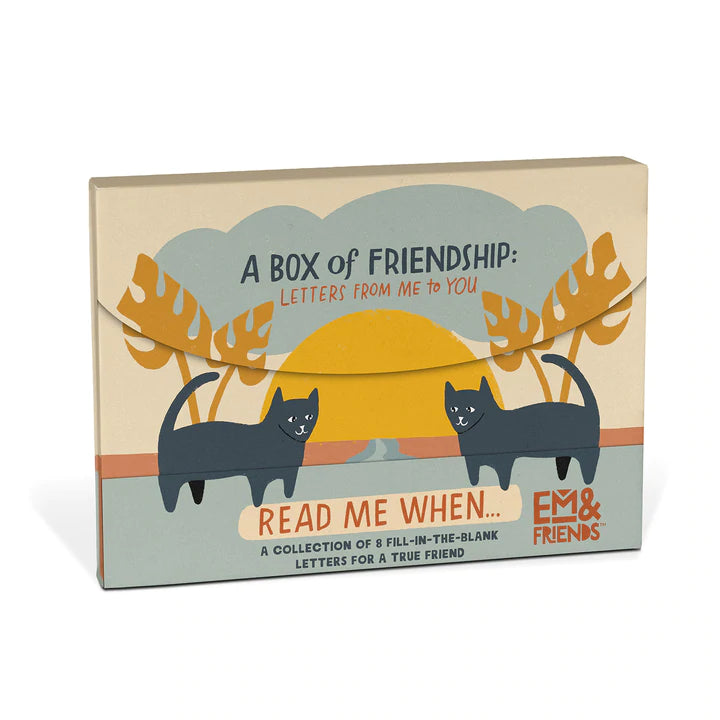 Em &amp; Friends Box of Friendship - Fill in Read Me Letters