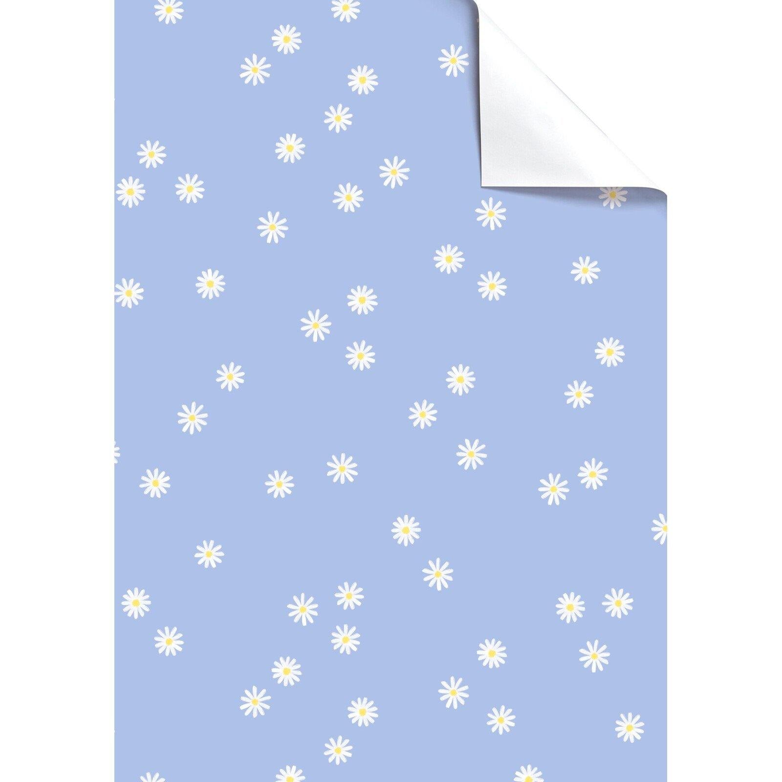 Karla Single Gift Wrapping Paper Sheet - Penny Black