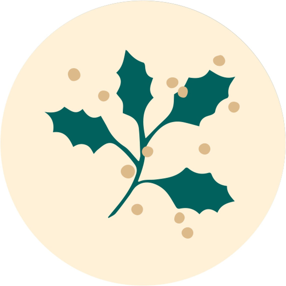 Hatty Festive Sticker