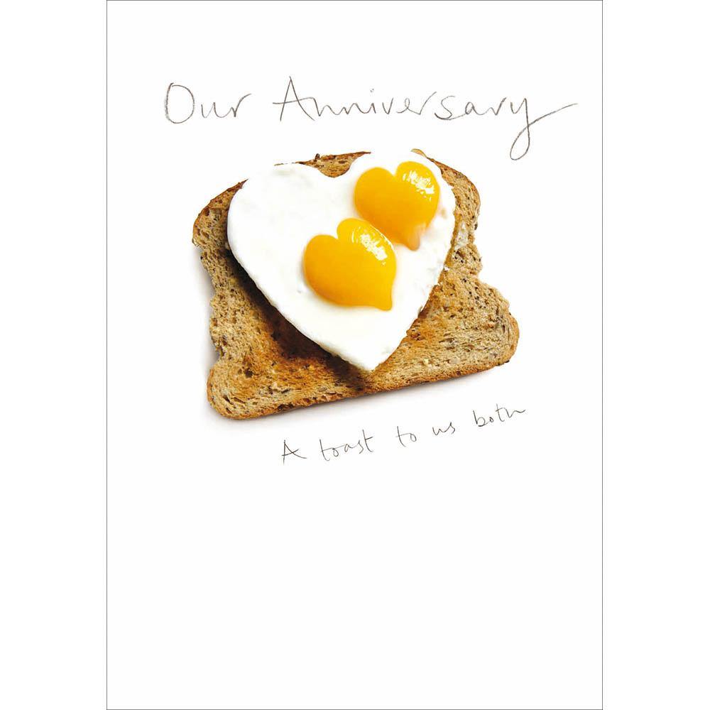 Sunny Side Up Anniversary Card - Penny Black