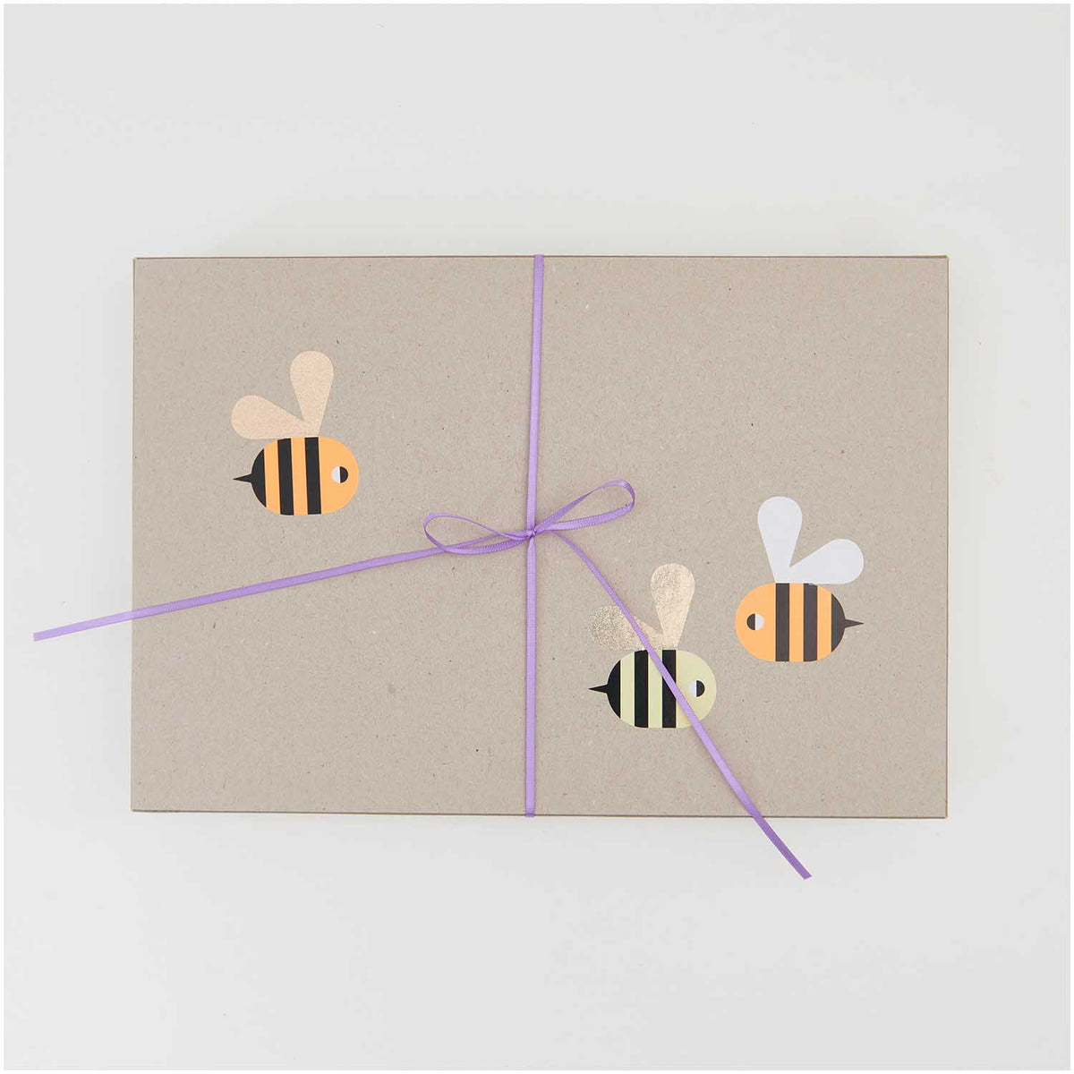 Bees Assorted 6 Sticker Strip