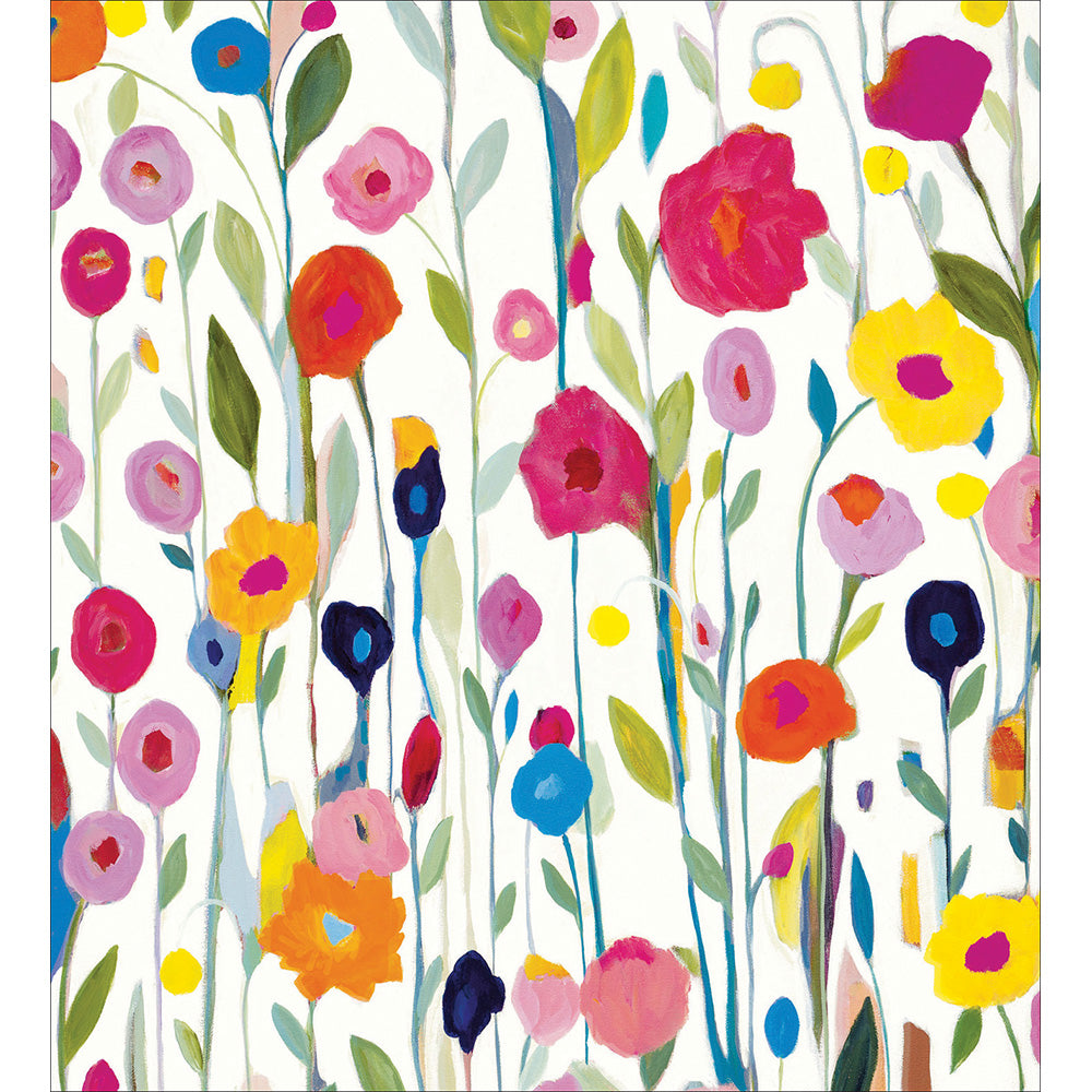 Harlequin Floral Meadow Art Card by penny black