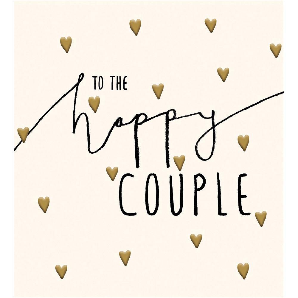 To The Happy Couple Wedding Card - Penny Black