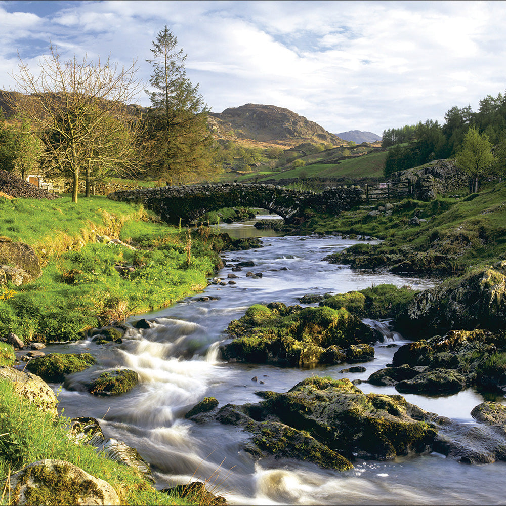 Watendlath Beck Cumbria National Trust Photographic Card from Penny Black
