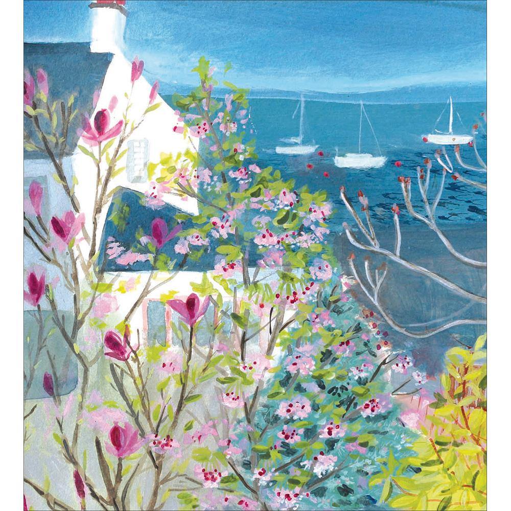 Garden By The Sea Card - Penny Black