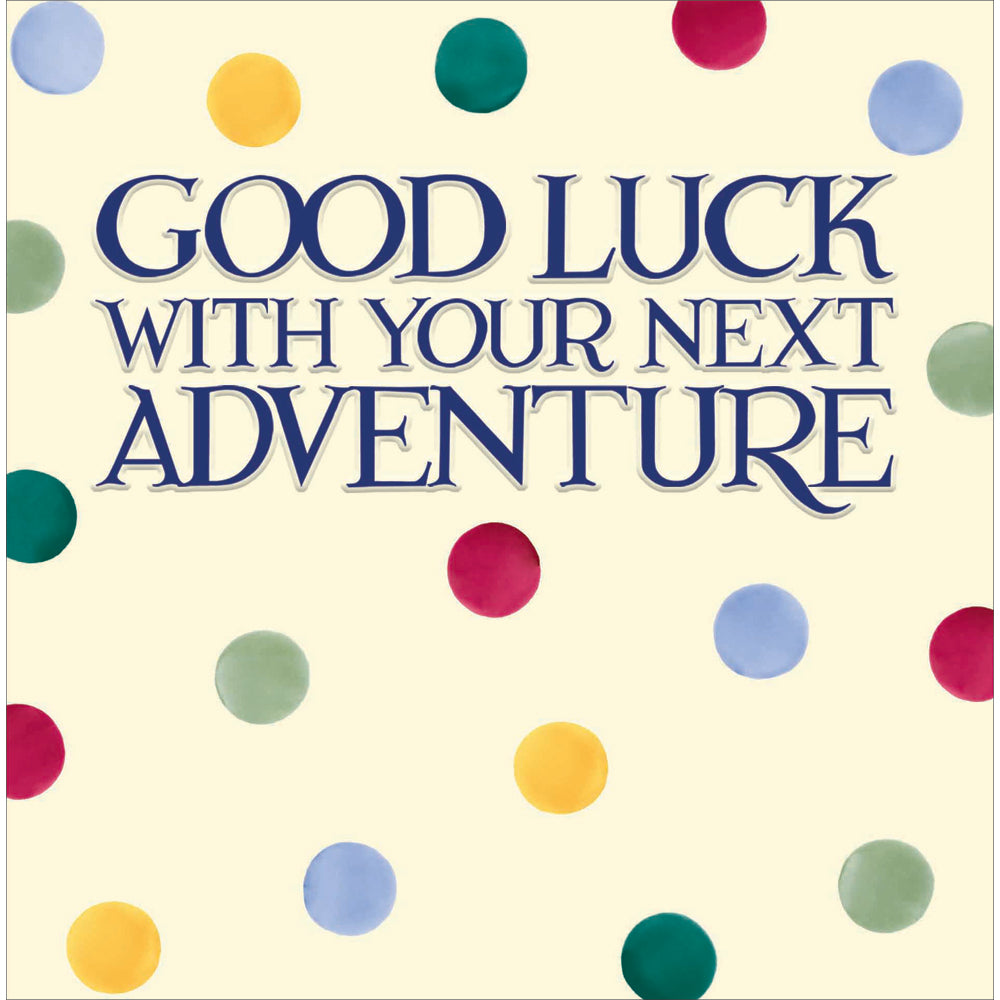Good Luck With Your Next Adventure Emma Bridgewater Card from Penny Black