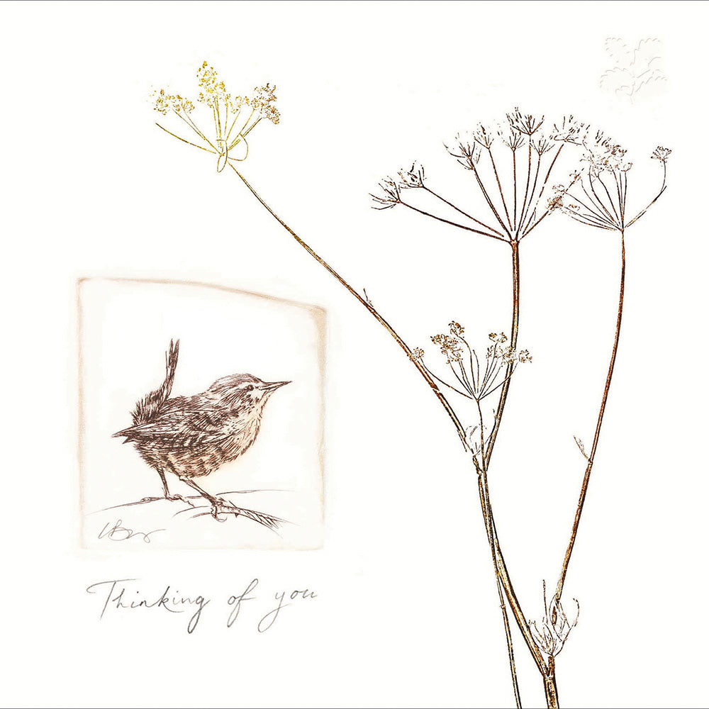 The Visitor National Trust Thinking of You Art Card from Penny Black