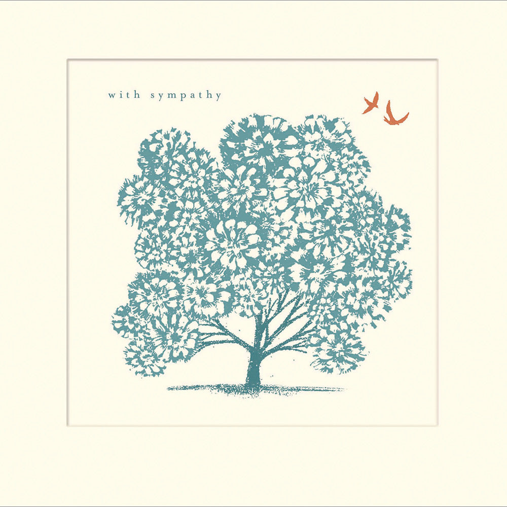 Tranquillity Tree With Sympathy Card from Penny Black
