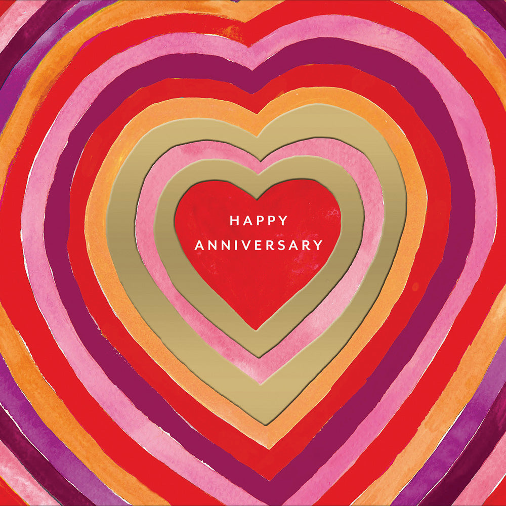 Infinity Hearts Anniversary Card from Penny Black