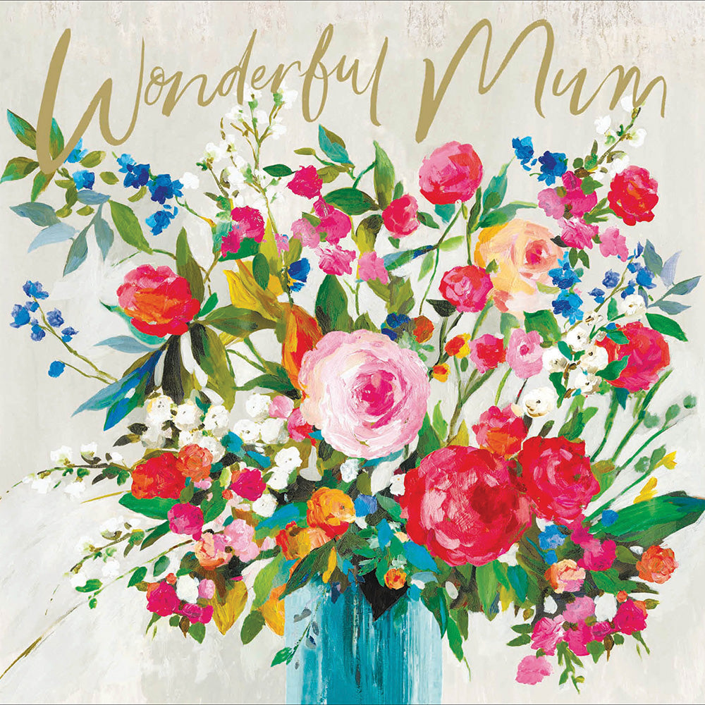 Wonderful Mum Big Bouquet Birthday Card from Penny Black