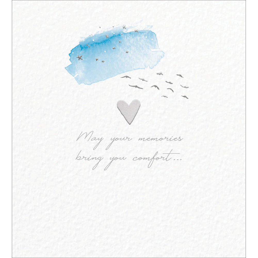 Memories Bring Comfort Condolence Card from Penny Black