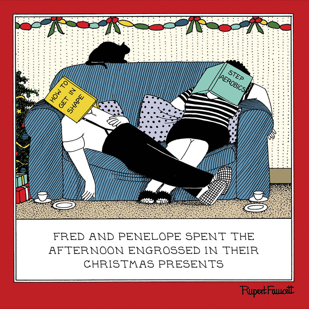 Fred&#39;s New You Afternoon Snooze Funny Christmas Card from Penny Black