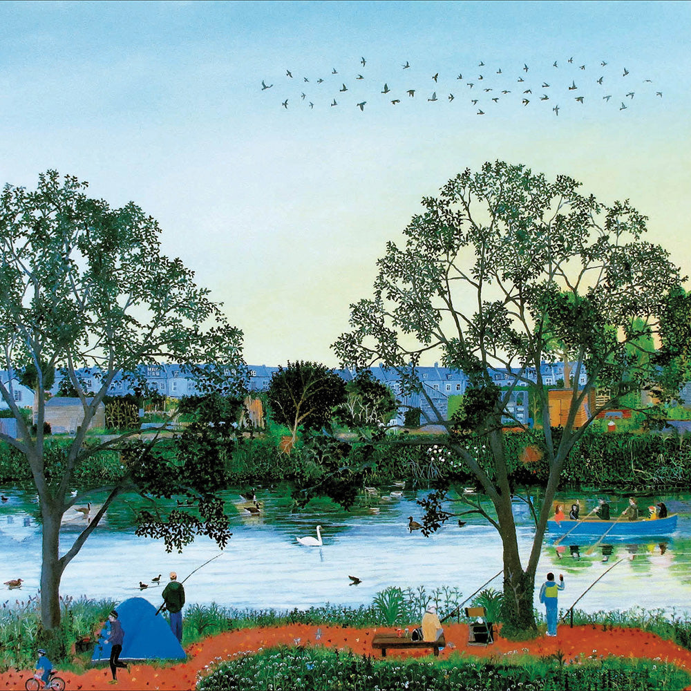 The Riverbank Art Birthday Card from Penny Black