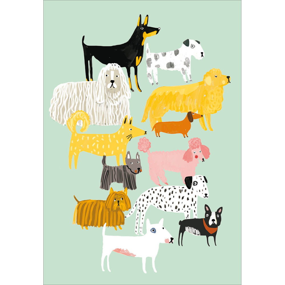 Walkies Art Card from Penny Black