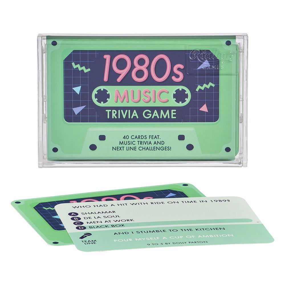 1980s Music Trivia Game - Penny Black