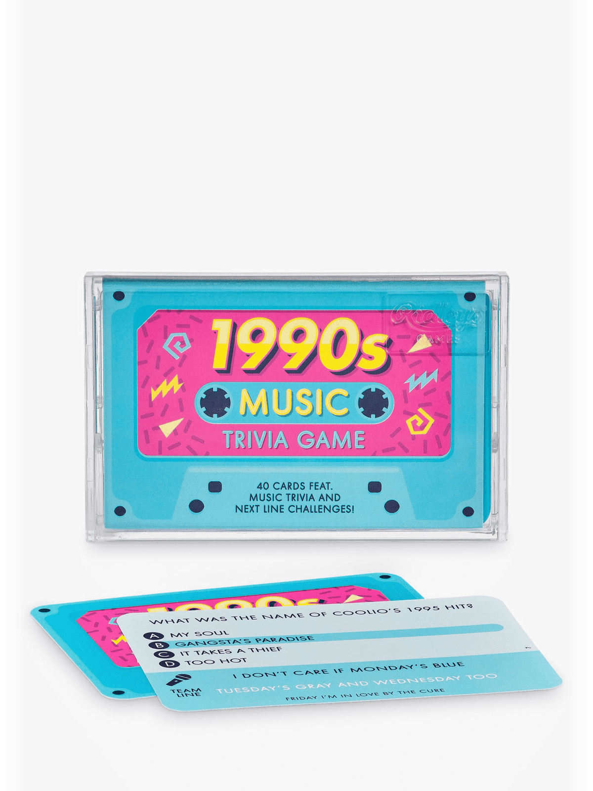 1990s Music Trivia Game - Penny Black