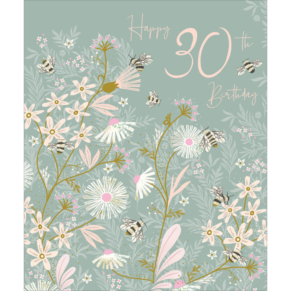 Busy Bees 30th Birthday Card from Penny Black