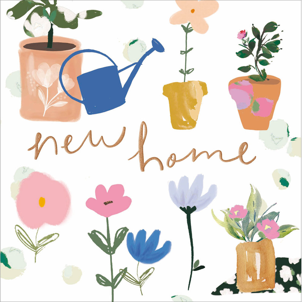 Garden Potting New Home Card from Penny Black