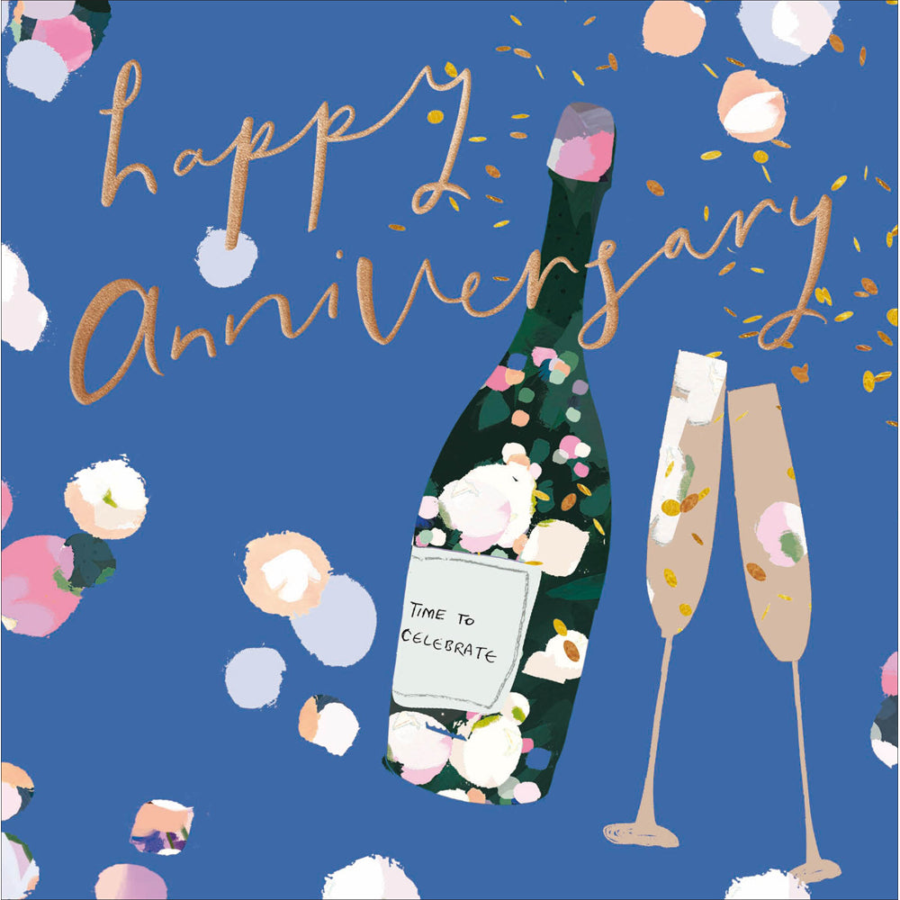 Colour Splash Fizz Anniversary Card from Penny Black