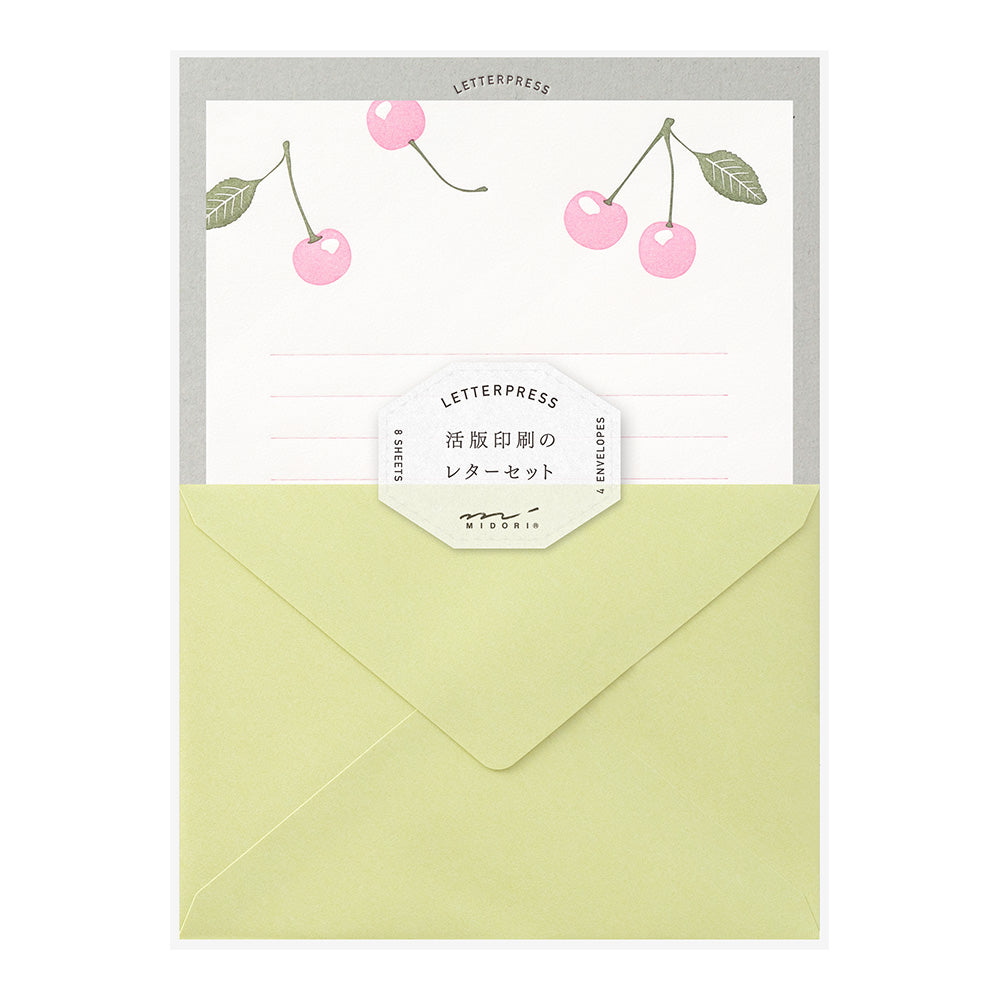 Midori Letterpress Writing Set