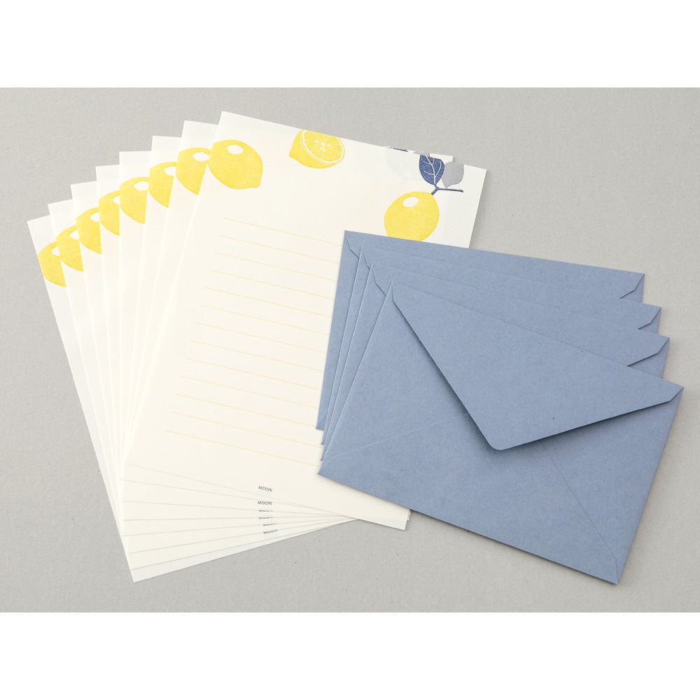 Midori Letterpress Writing Set