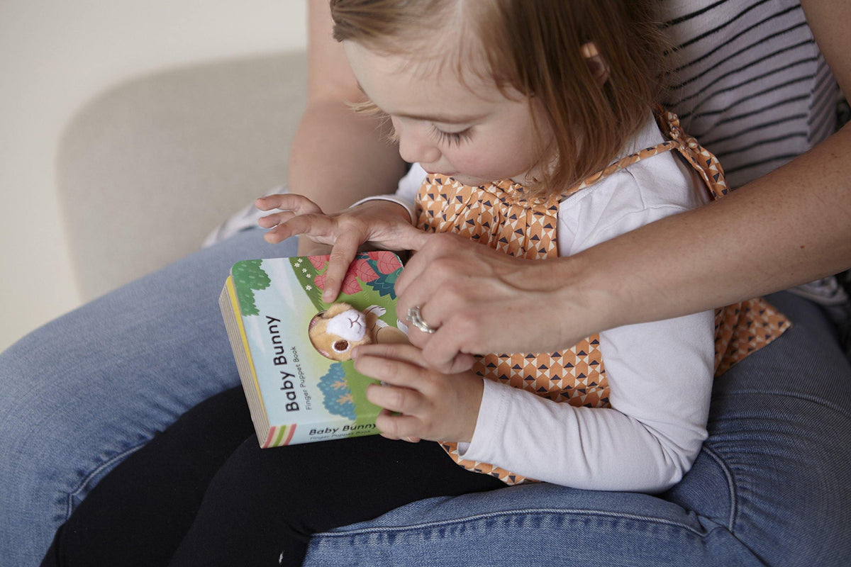 Baby Bunny Finger Puppet Book - Penny Black