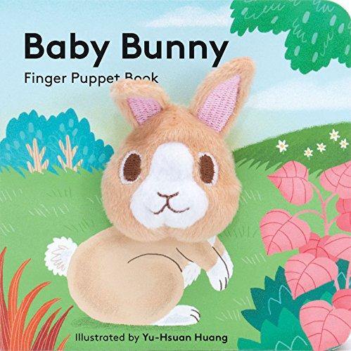 Baby Bunny Finger Puppet Book - Penny Black