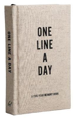 Canvas One Line A Day Journal from Penny Black