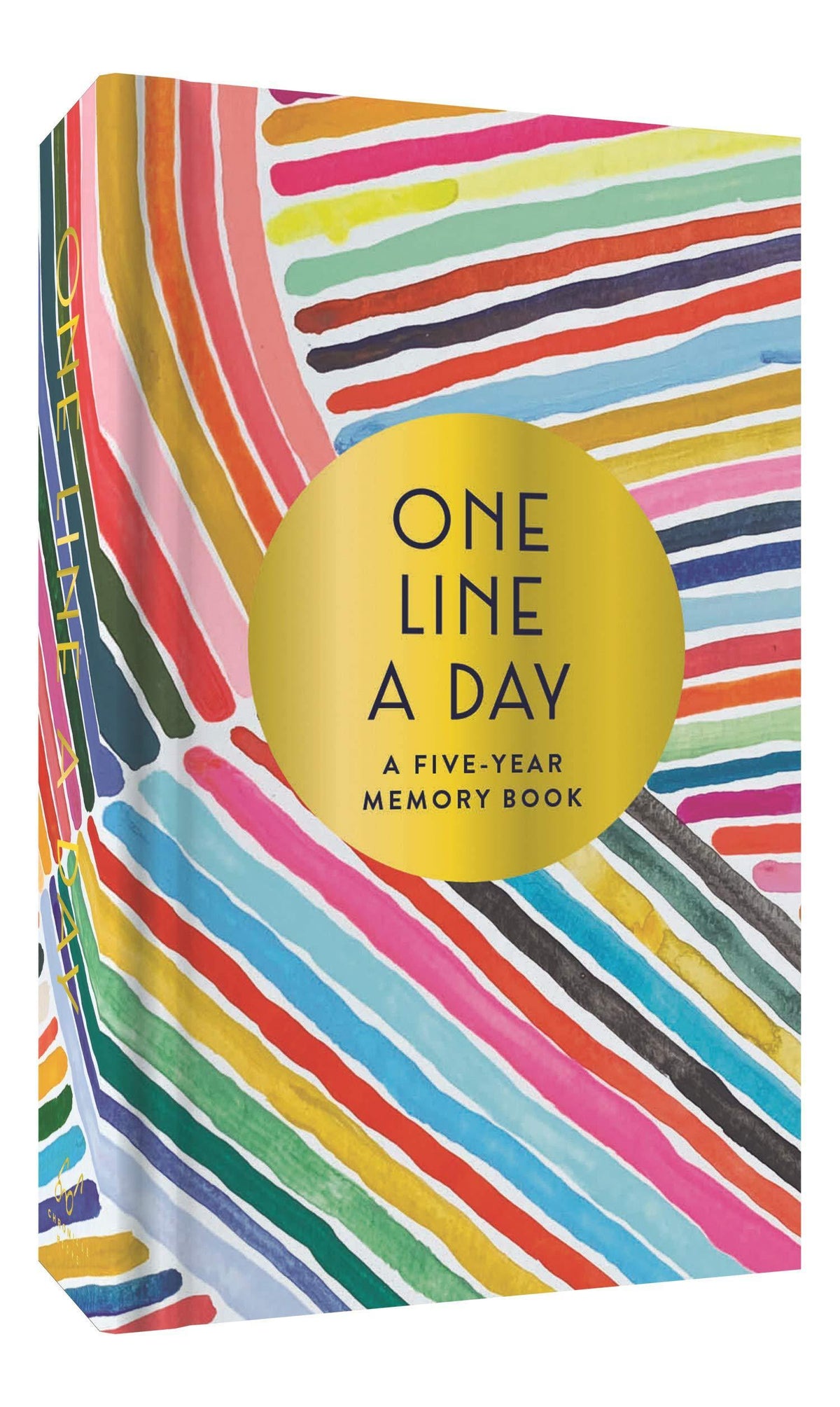 Rainbow One Line a Day Memory Journal - Penny Black