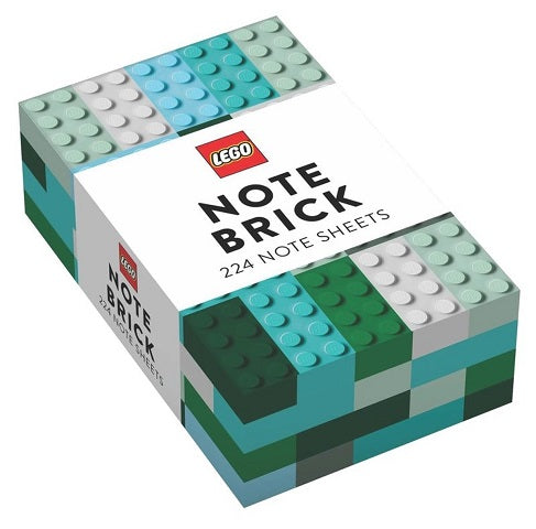 LEGO Note Brick - Blue &amp; Green from Penny Black