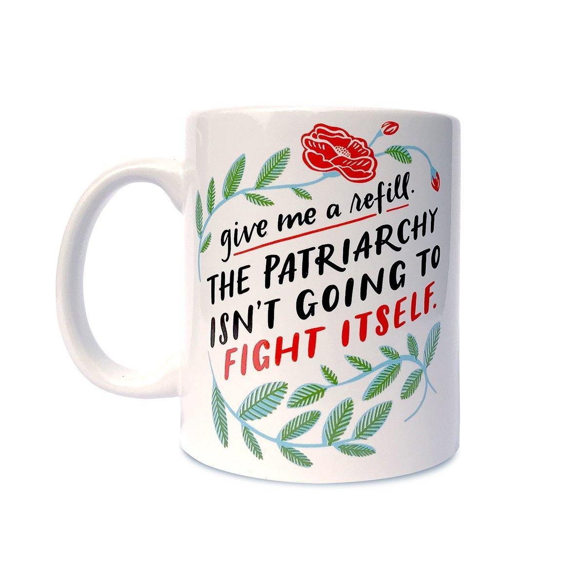 Emily McDowell & Friends Patriarchy Refill Mug - Penny Black