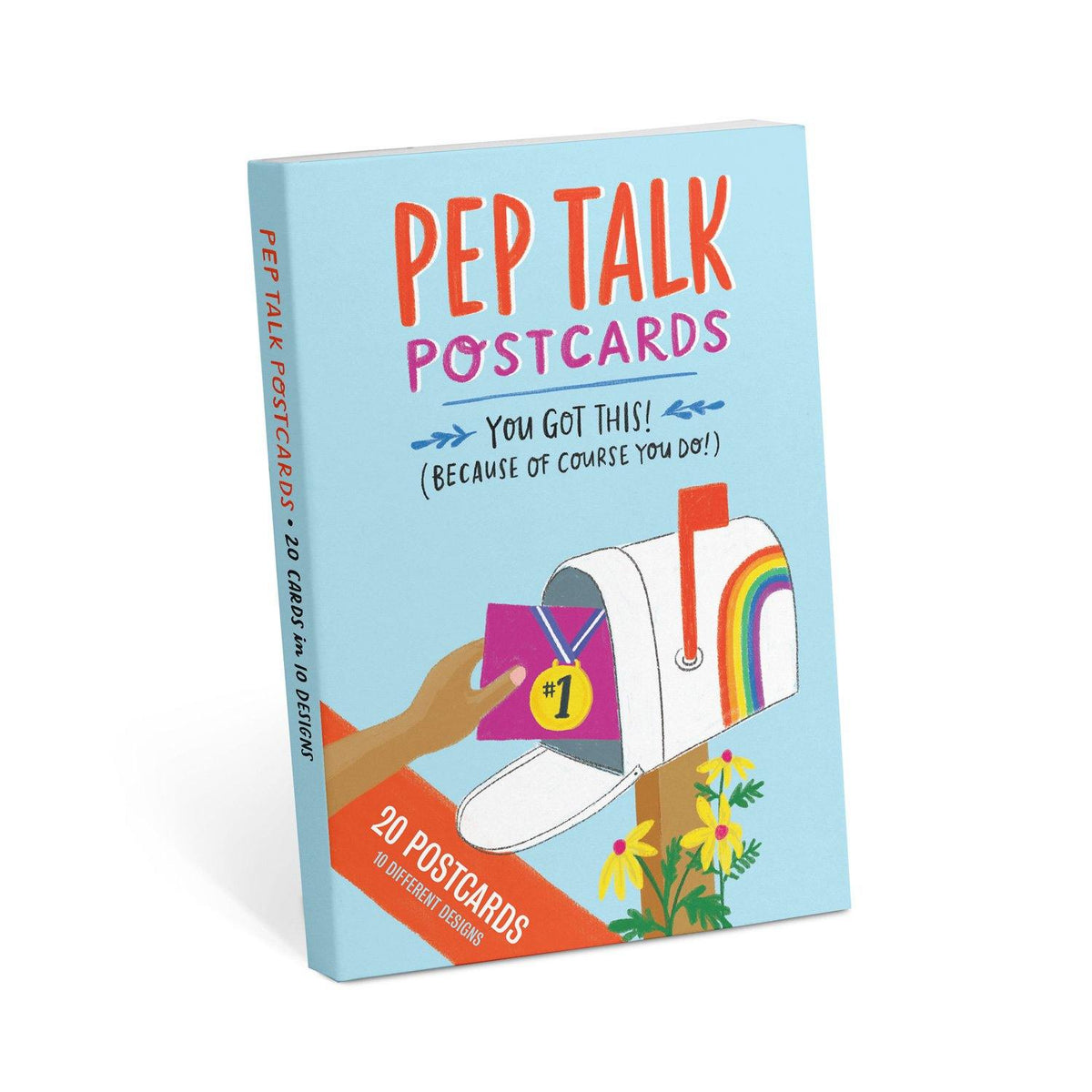 Emily McDowell &amp; Friends Pep Talk Postcard Book - Penny Black