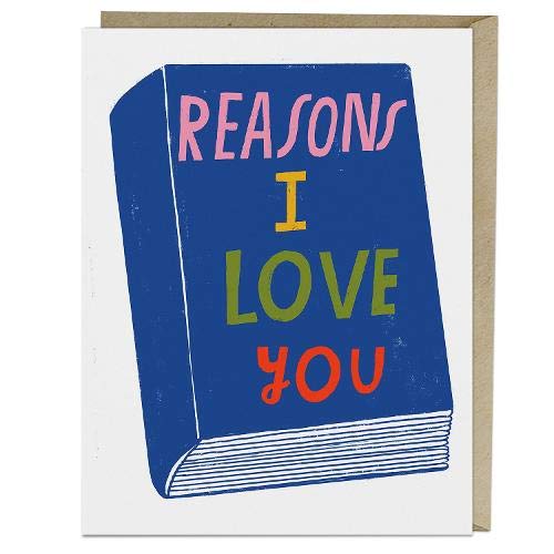 Reasons I Love You Lisa Congdon Valentine Card from Penny Black
