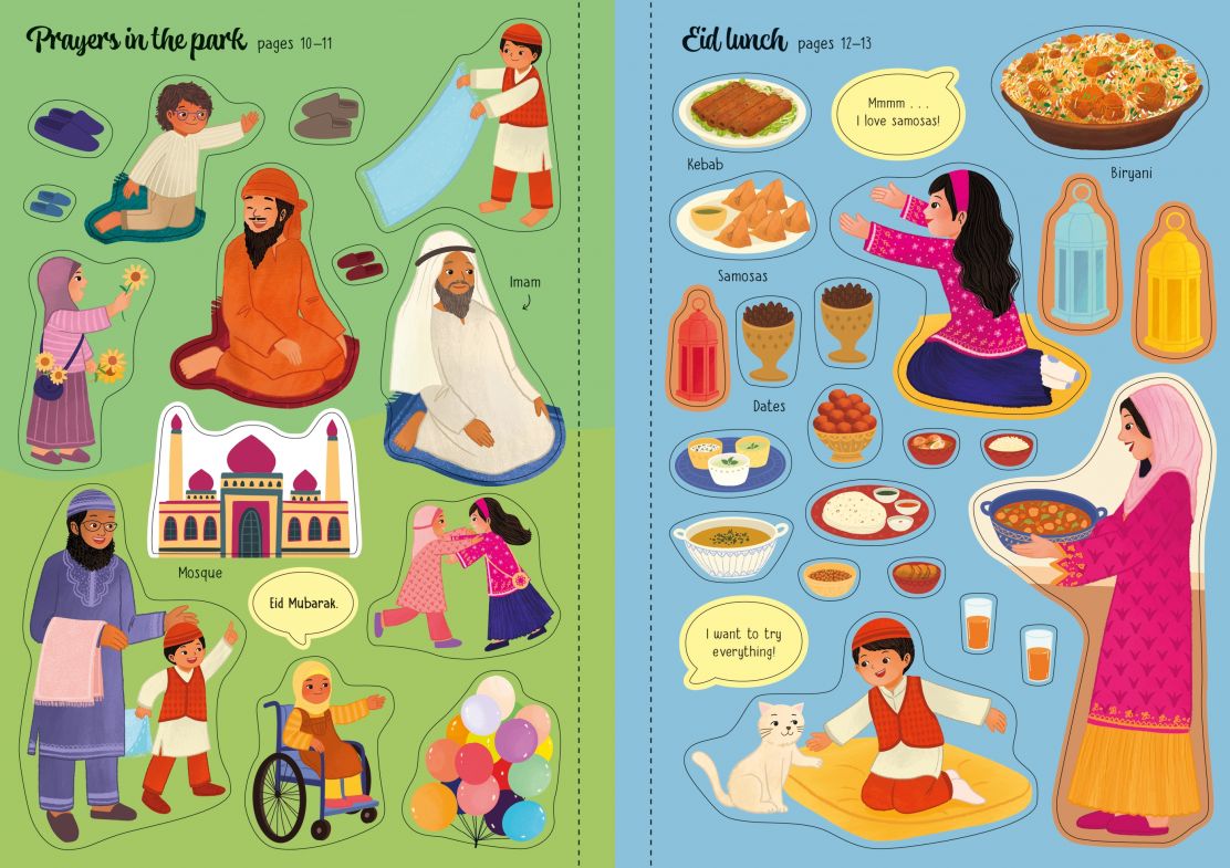 Little First Stickers Eid Celebration Activity Book