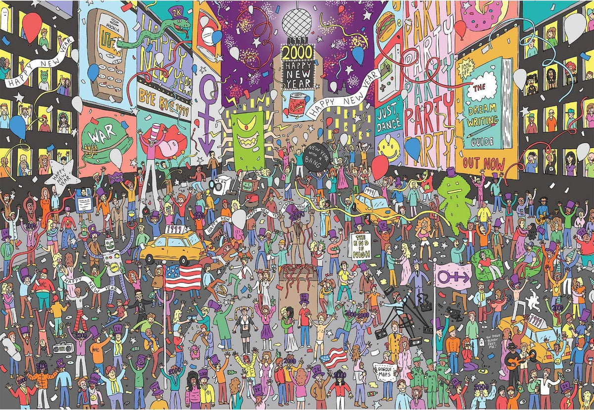 Where&#39;s Prince? 1999 Jigsaw Puzzle 500 Pcs - Penny Black