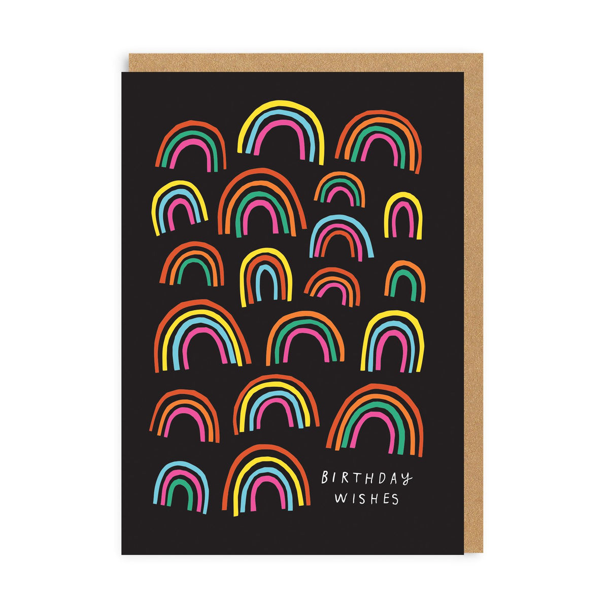 Birthday Wishes Rainbows Card