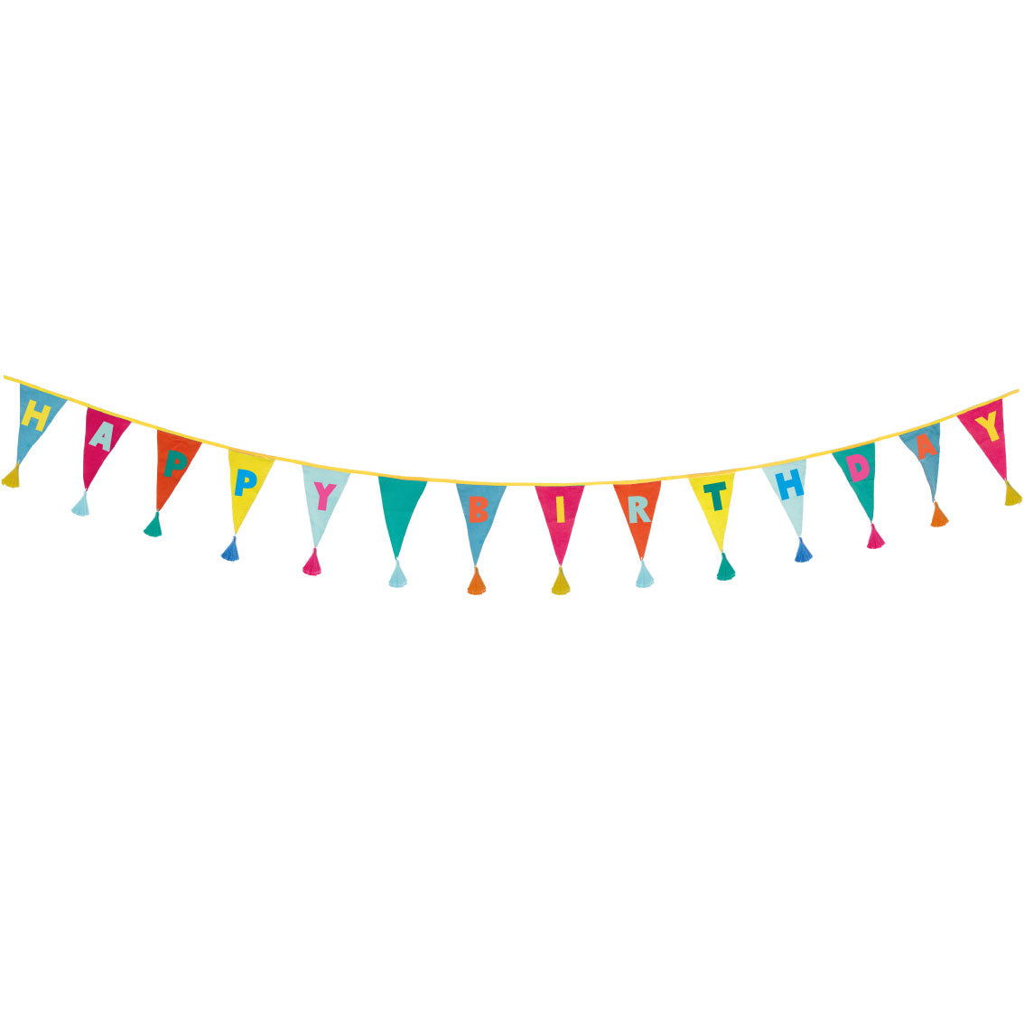 Eco-Friendly Reusable Rainbow Birthday Bunting