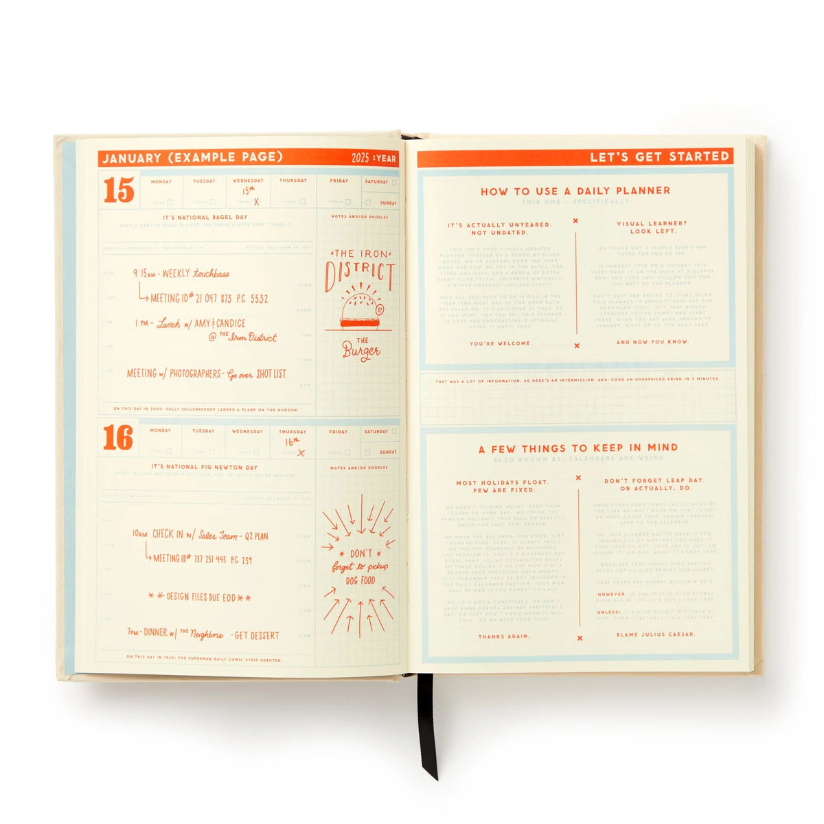 Brass Monkey Big Plans Undated Standard Planner
