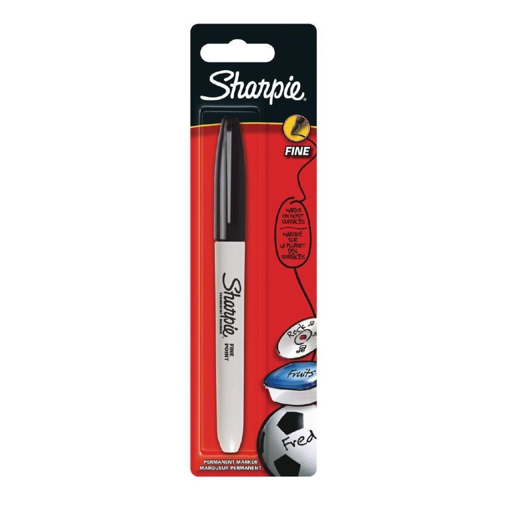 Sharpie Fine Tip Marker Pen - Penny Black