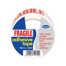 Fragile Tape - Penny Black