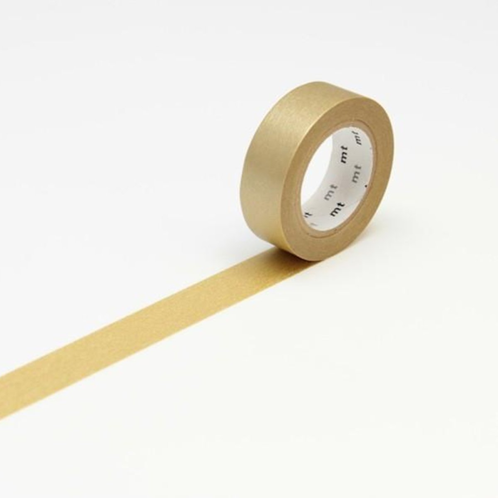 MT Matt Gold Washi Tape - Penny Black