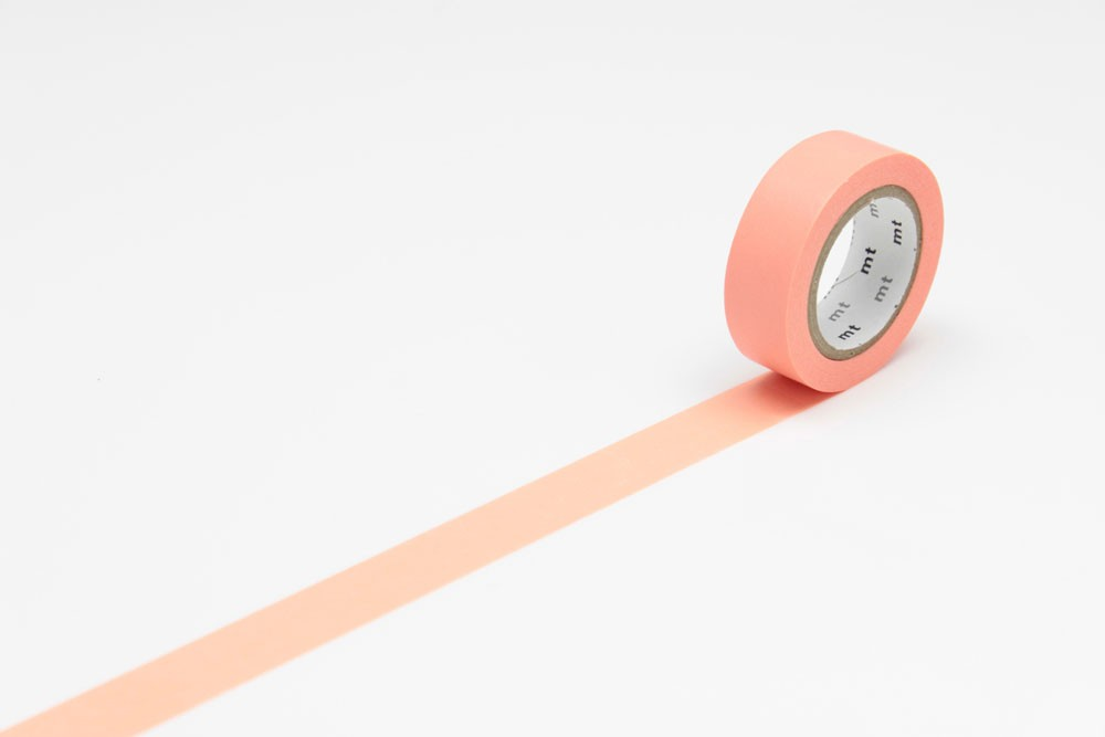 MT Salmon Pink Washi Tape - Penny Black